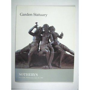 Garden Statuary Sotheby's Catalog 1999 PPB Statues Tortona Durenne New York 7334